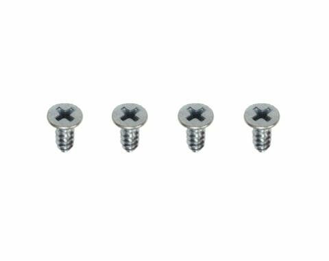 Redline Restomotive® 1967-1972 Door Panel Armrest Pad Attaching Screws Set, Pad to Base