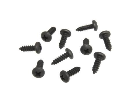 Redline Restomotive® 1968-1982 Chevrolet Corvette 10 Piece Door Weatherstrip Screw Set