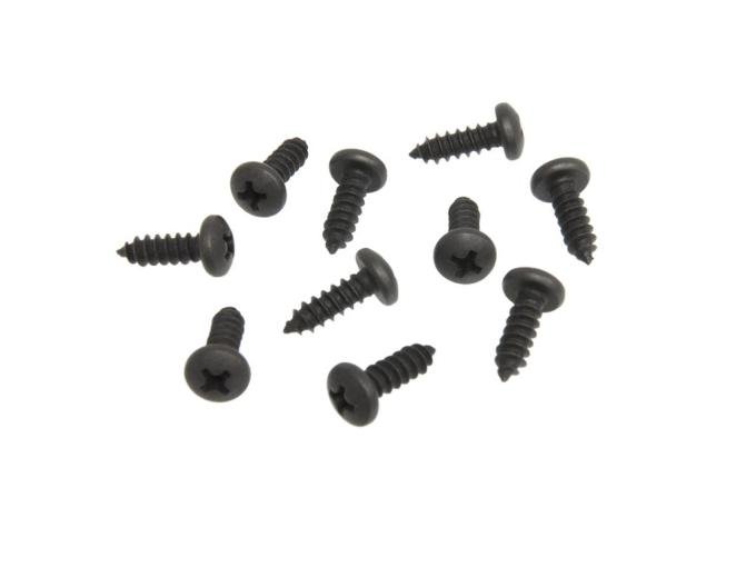 Redline Restomotive® 1968-1982 Chevrolet Corvette 10 Piece Door Weatherstrip Screw Set