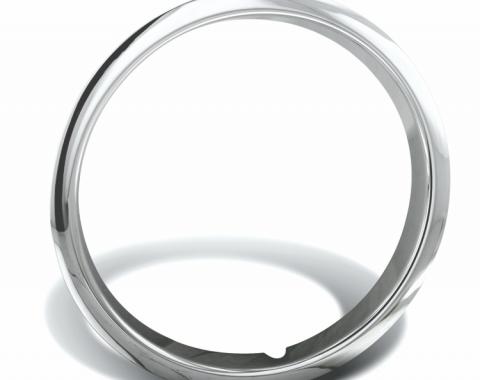 Redline Restomotive® Trim Rings,15 X 7 GM Cars with 5 Spoke Steel Wheels, Set of 4