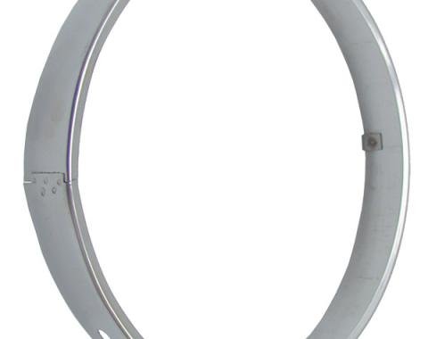 Redline Restomotive® 1941-1975 GM Car & Truck Stainless Headlight Retaining Ring