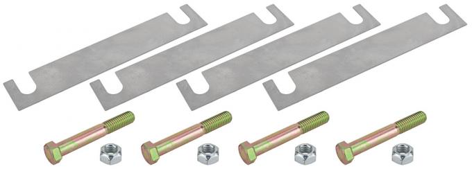 Redline Restomotive® 1964-1972 GM Car Rear Sway Bar Bolt & Shim Kit