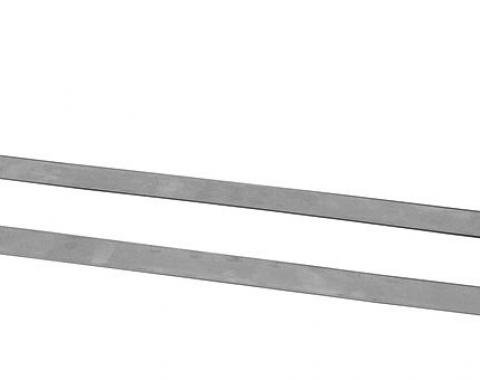 Redline Restomotive® 1968-1972 GM A-Body (Except Wagon / 71-72 Grand Prix) Galvanized Gas Tank Strap Set