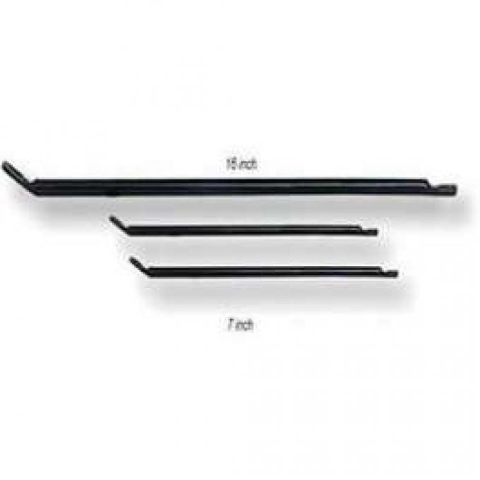 Redline Restomotive® 1969 Camaro / Firebird 3 Piece Front Spoiler Mounting Kit