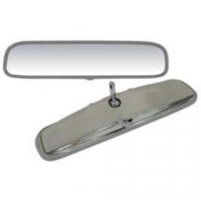 Redline Restomotive® 1964-1971 GM Car & Truck Day / Night Stainless 10" Inside Rear View Mirror