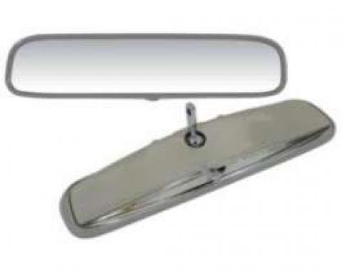 Redline Restomotive® 1964-1971 GM Car & Truck Day / Night Stainless 10" Inside Rear View Mirror