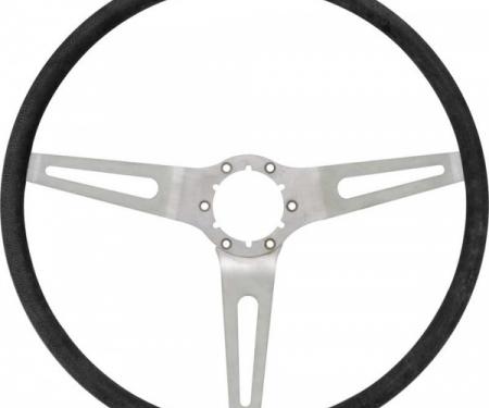 Redline Restomotive® 1967-1987 GM Car & Truck Black Comfort Grip 3-Spoke Steering Wheel