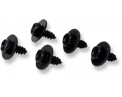 Redline Restomotive® 1964-1967 Chevelle / El Camino / GTO 5 Piece Cowl Vent Panel Screw Set