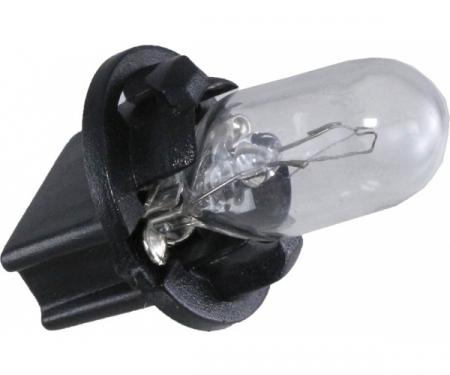 Redline Restomotive® 1977-1989 Chevrolet Corvette Light Bulb with Socket with 1/2 Inch Hole