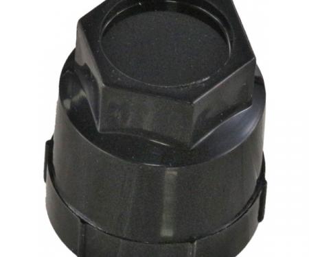 Redline Restomotive® 1984-2005 GM Car & Truck Black Plastic Lug Nut Cap / Cover