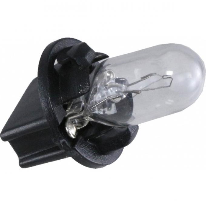 Redline Restomotive® 1977-1989 Chevrolet Corvette Light Bulb with Socket with 1/2 Inch Hole