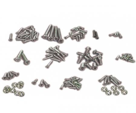 Redline Restomotive® 1964 Chevrolet Corvette Interior Screw / Fastener Kit