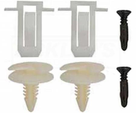 Redline Restomotive® 1982-1992 Camaro / Firebird Interior Pillar Post Hardware Set