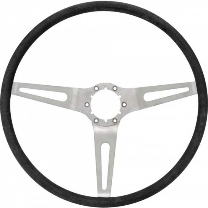 Redline Restomotive® 1967-1987 GM Car & Truck Black Comfort Grip 3-Spoke Steering Wheel