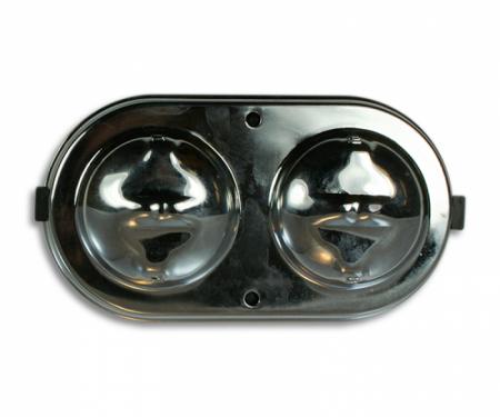 Redline Restomotive® 1967-1982 Chevrolet Corvette Chrome Brake Master Cylinder Cover & Gasket