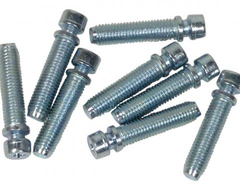 Redline Restomotive® 1956-1982 Chevrolet Corvette 8 Piece Headlight Adjuster Screws