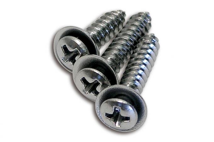 Redline Restomotive® 1968-1977 Chevrolet Corvette 3 Piece Lower Steering Column Cover Screw Set