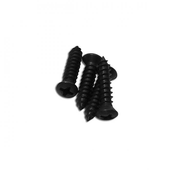 Redline Restomotive® 1984-1996 Chevrolet Corvette Shifter Plate Screws, 4 Piece