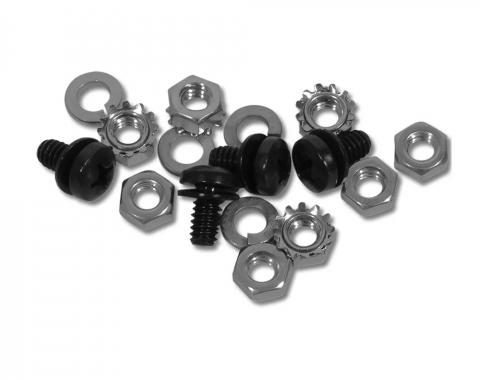 Redline Restomotive® 1963-1967 Chevrolet Corvette Window Roller Track Fastener Set