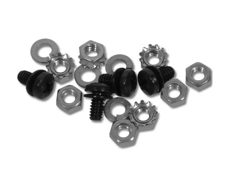 Redline Restomotive® 1963-1967 Chevrolet Corvette Window Roller Track Fastener Set