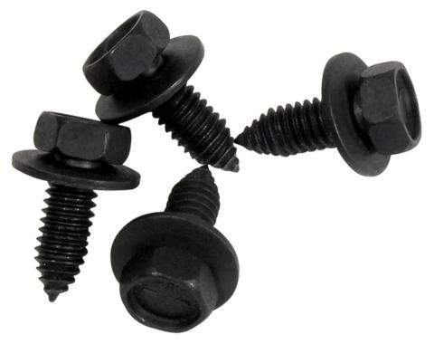 Redline Restomotive® 1963-1982 Chevrolet Corvette 4 Piece Front Lower Shock Mount Screws