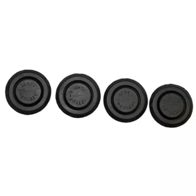 Redline Restomotive® 1963-1966 Ford Thunderbird 4 Piece Rubber Front Seat Plug Set for Front Seat Mounting Holes