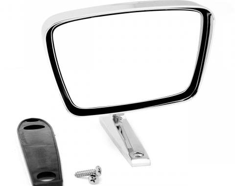 Redline Restomotive® 1967-1968 Ford Mustang Right Hand Remote Style "Dummy" Outside Mirror