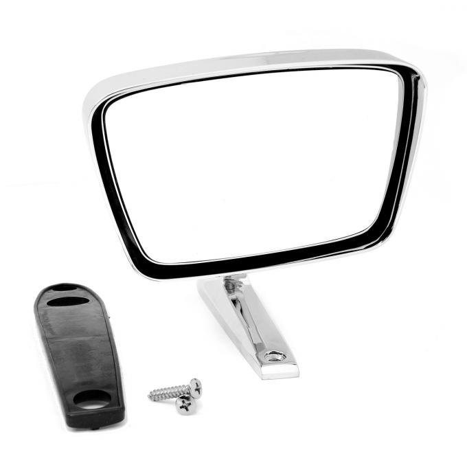 Redline Restomotive® 1967-1968 Ford Mustang Right Hand Remote Style "Dummy" Outside Mirror