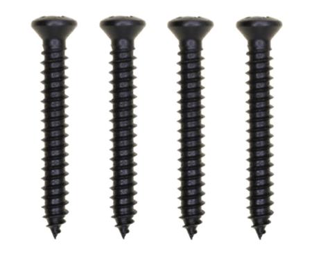 Redline Restomotive® 1969-1970 Ford Mustang Kick Panel Mounting Screw Set for Dark Color Interiors