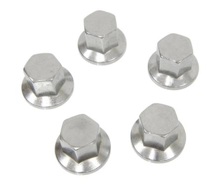 Redline Restomotive® 1976-1982 Chevrolet Corvette 5 Piece Aluminum Wheel Lug Nut Set