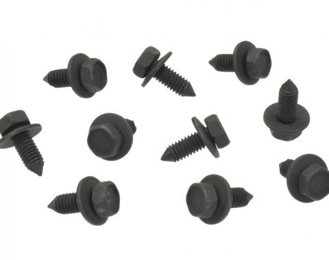 Redline Restomotive® 1963-1967 Chevrolet Corvette Hood Hinge Bolt Set, 10 Piece