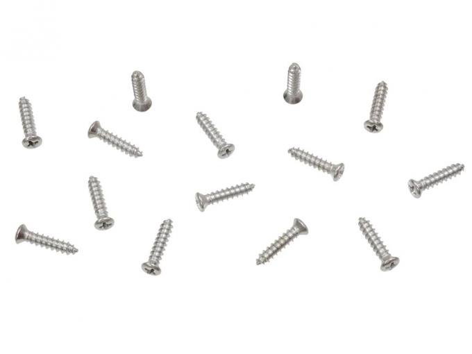 Redline Restomotive® 1964-1967 Chevrolet Corvette Coupe Rear Window Moulding Screws