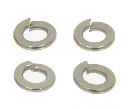 Redline Restomotive® 1957-1962 Chevrolet Corvette Wing Nut Lockwasher Set, 4 Pieces