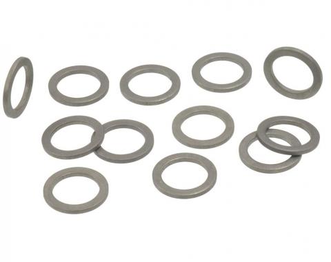 Redline Restomotive® 1956-1982 Chevrolet Corvette 12 Piece Aluminum Intake Manifold Washer Set