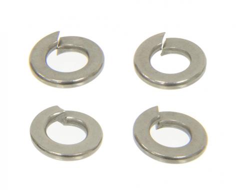 Redline Restomotive® 1957-1962 Chevrolet Corvette Wing Nut Lockwasher Set, 4 Pieces