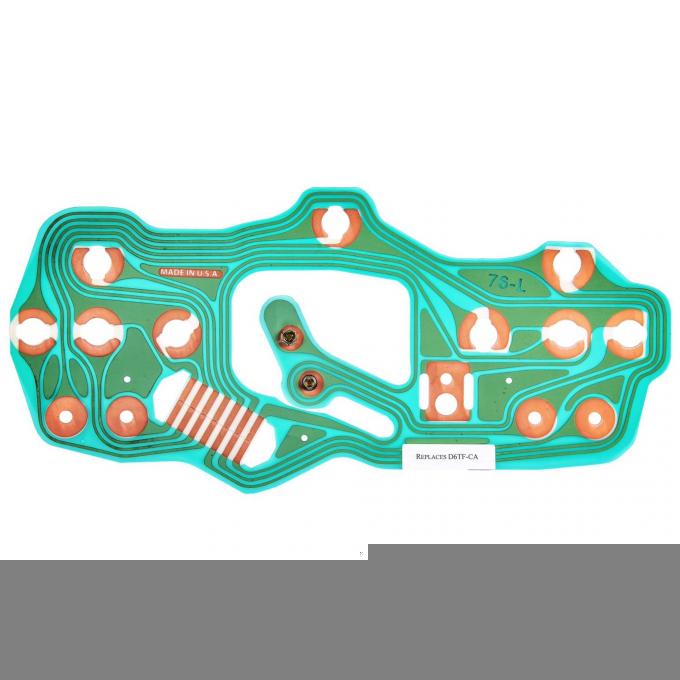 Redline Restomotive® 1976-1978 Ford Truck Printed Circuit Board for Trucks with Warning Lights