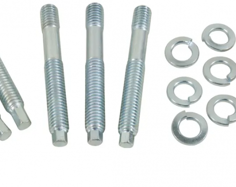 Redline Restomotive® 1957-1981 Chevrolet Corvette Replacement 12 Piece Exhaust Manifold Stud Set