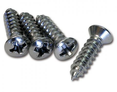 Redline Restomotive® 1967-1976 Chevrolet Corvette Parking Brake Console Screws with Washers