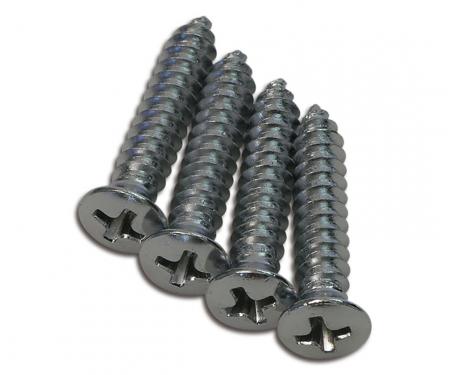 Redline Restomotive® 1968-1978 Chevrolet Corvette 4 Piece Seat Back Screw Set