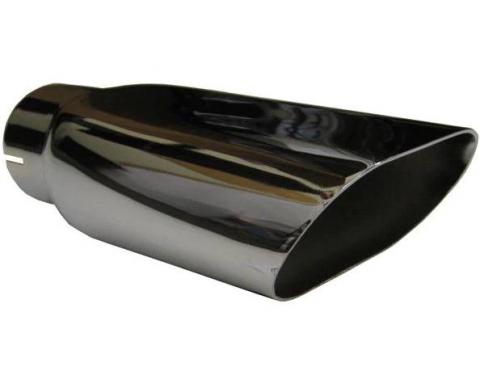 Redline Restomotive® 1969-1972 Chevelle / El Camino Super Sport & 1970-1972 Monte Carlo 2.5" Dual Exhaust Chrome Tip