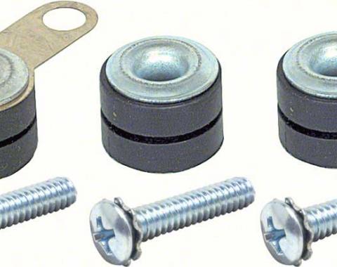 Redline Restomotive® 1962-1988 GM Car & Truck Wiper Motor Mounting / Grommet Kit