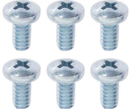 Redline Restomotive® 1969-1970 GM Car 6 Piece Steering Wheel Horn Shroud Screw Set